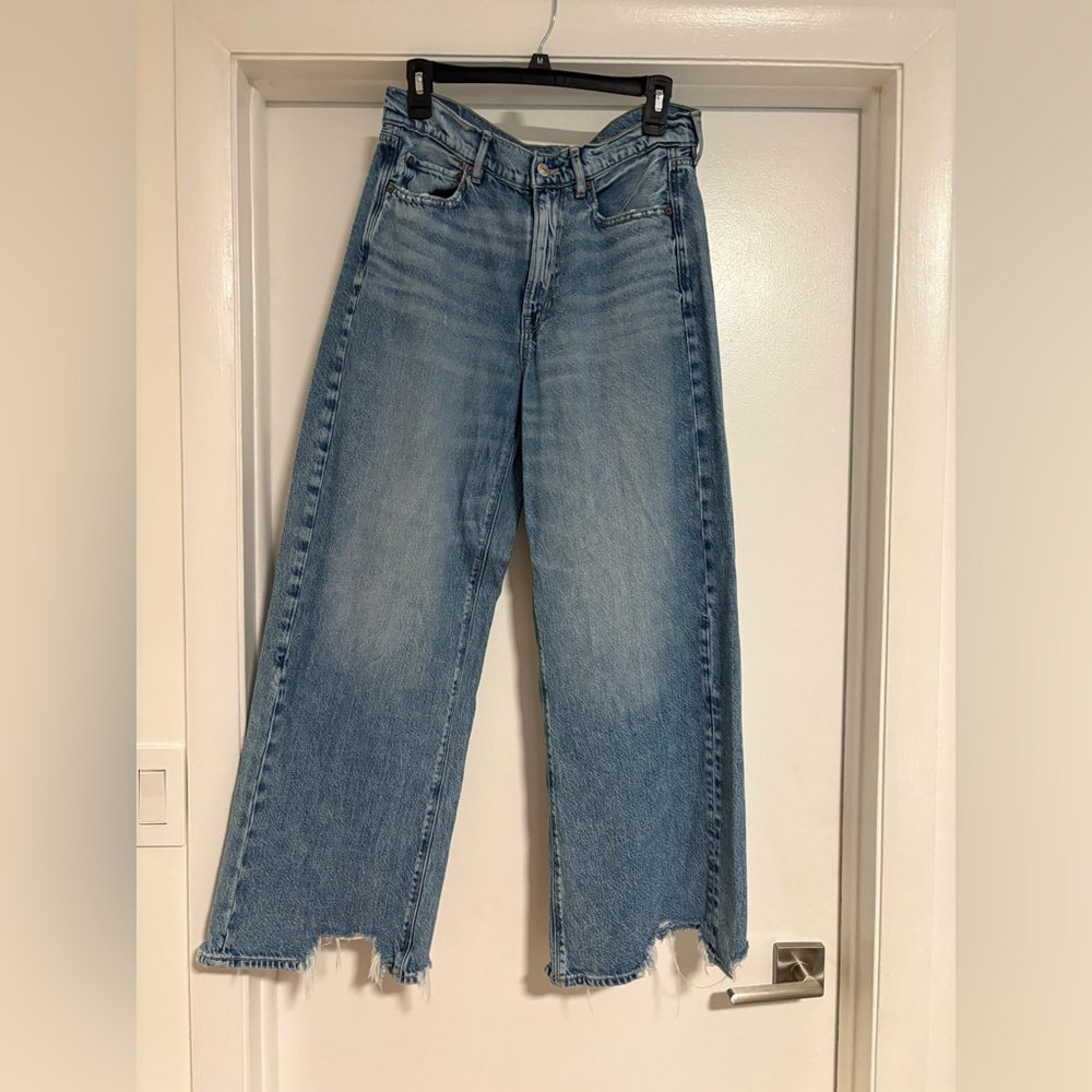 American Eagle Outfitters Light Blue Flare Jeans